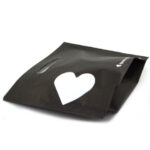 Elegante Papier-Grifflochtasche bedruckt Elegante Papier-Grifflochtasche bedruckt