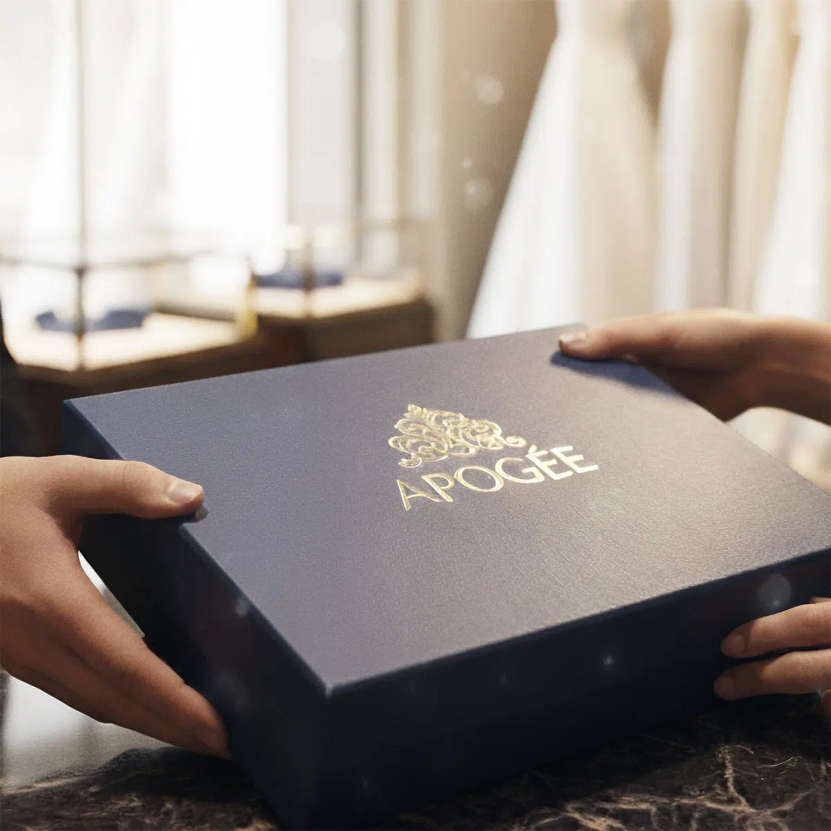 Hochwertige Premiumverpackung mit Druck oder Prägung für Mode-Boutiquen & Shops